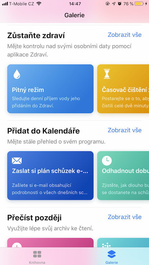 ios health shortcuts