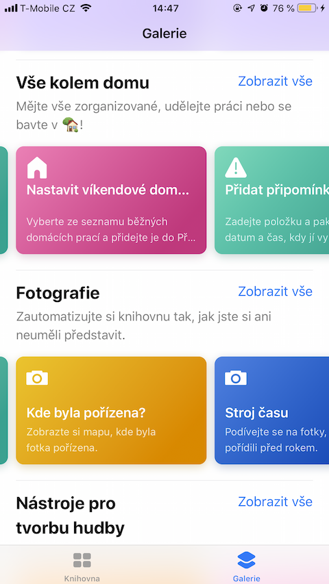 ios home automation shortcuts