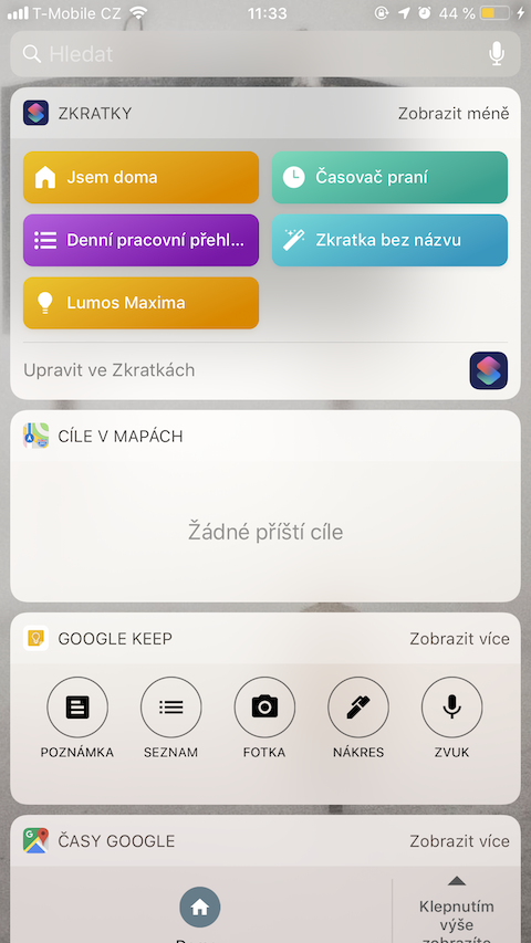 ios shortcuts widget