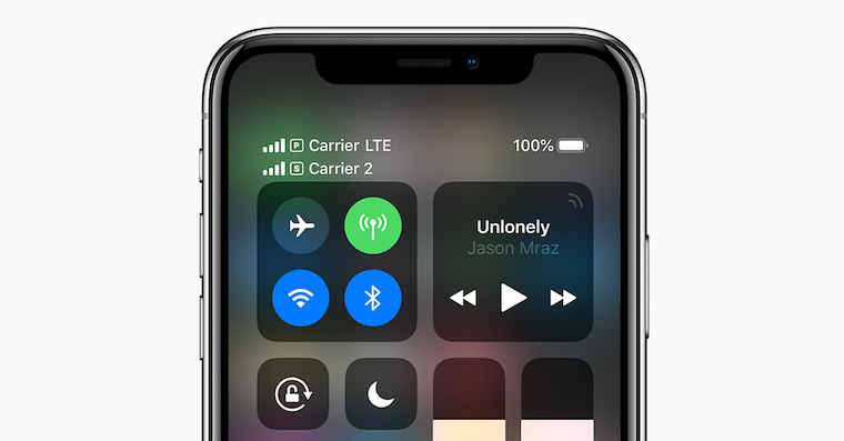ios12-iphone-dual-sim-control-center-social-card ios12-iphone-dual-sim-control-center-social-card