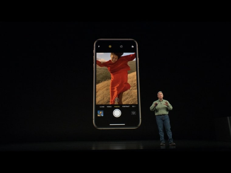 iphone camera display