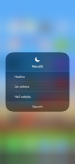 iphone do not disturb options
