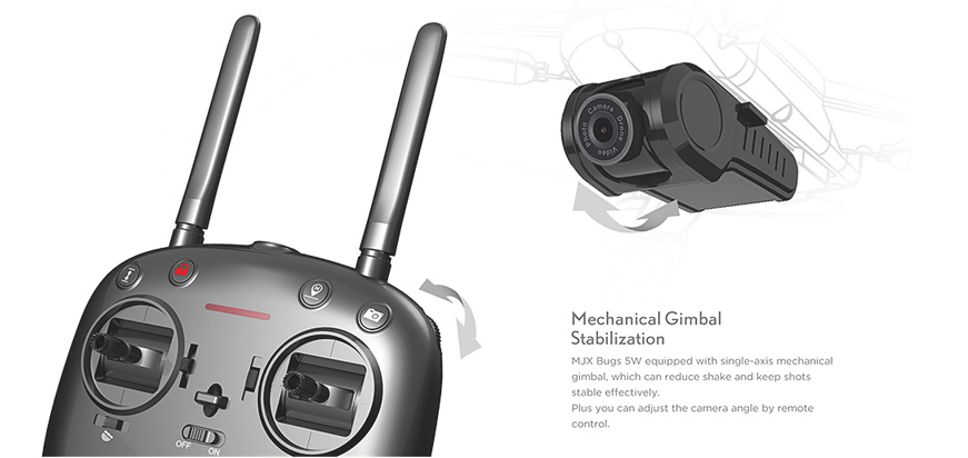 mechanical gimbal stabilization