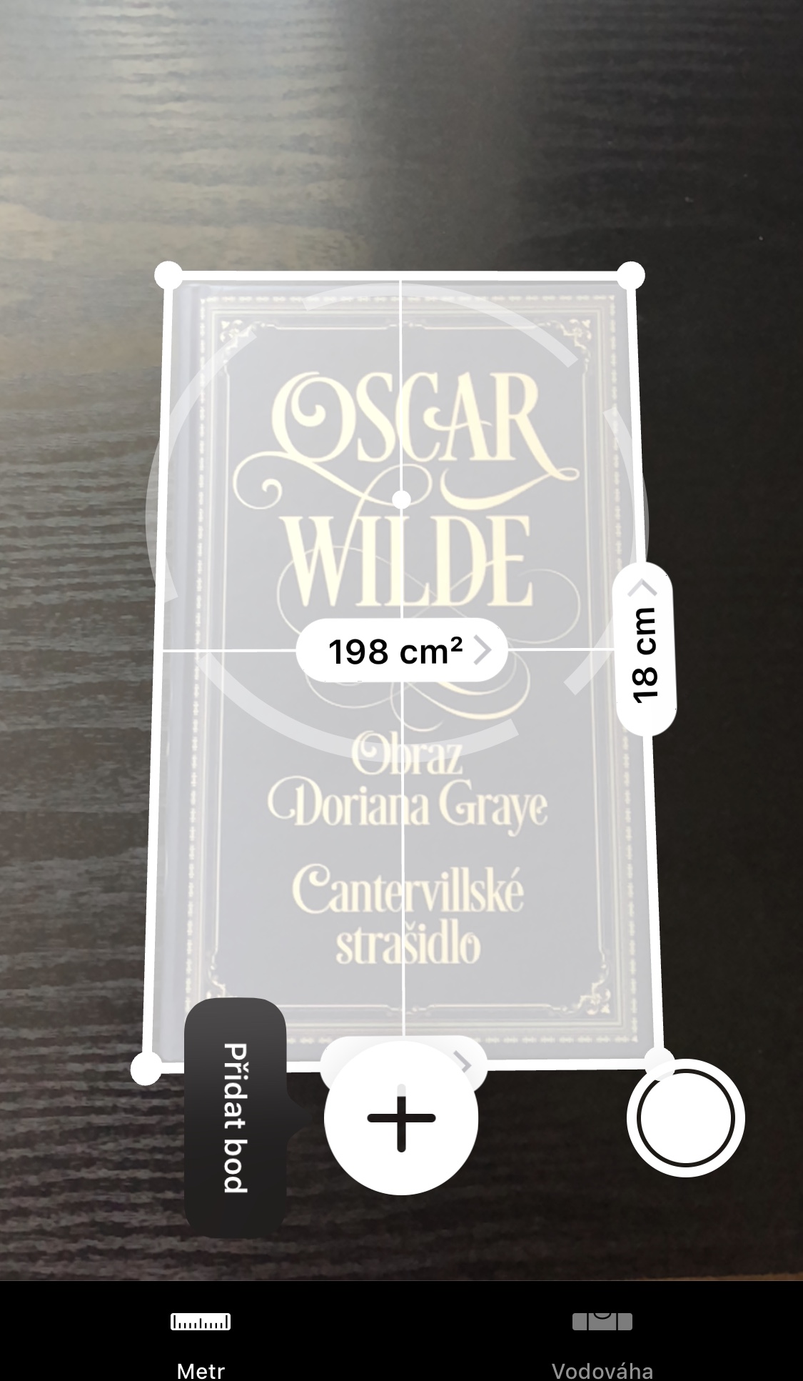 oscar wilde book measurement app