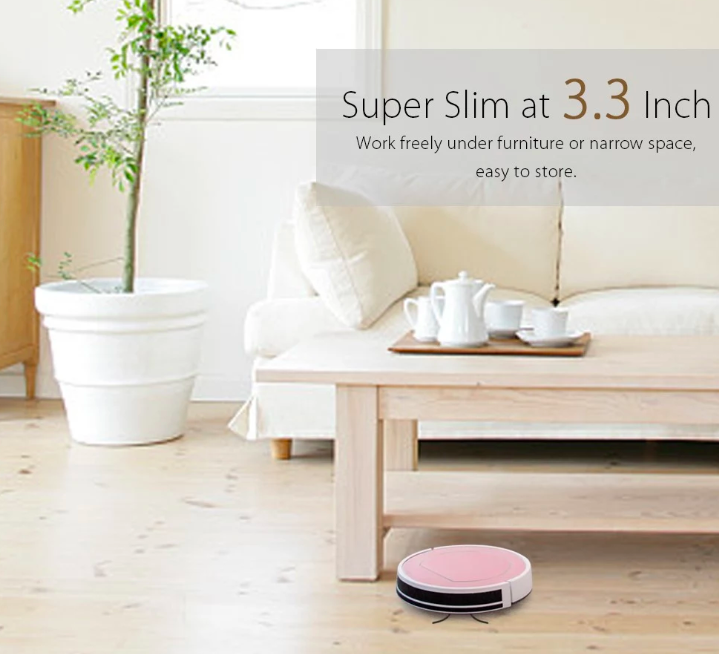 robot vacuum under furniture