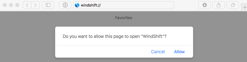safari url prompt