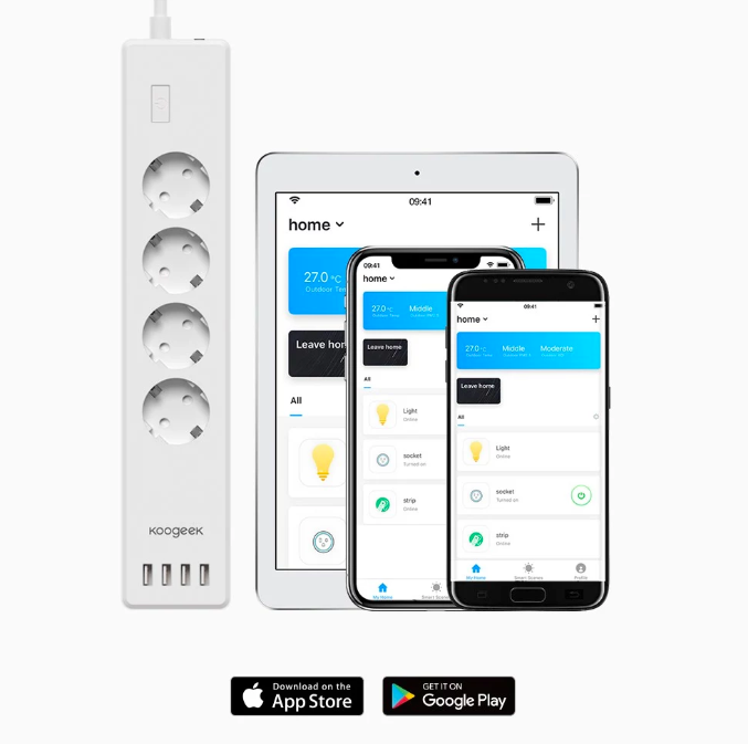 smart power strip and devices