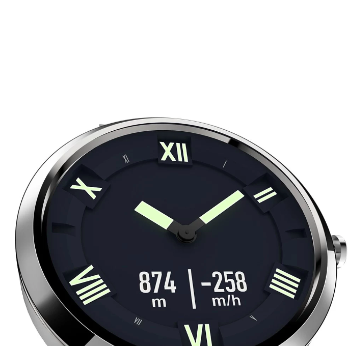 smartwatch face closeup