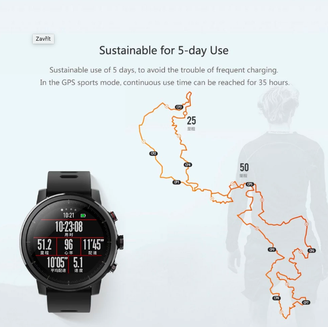 smartwatch gps route