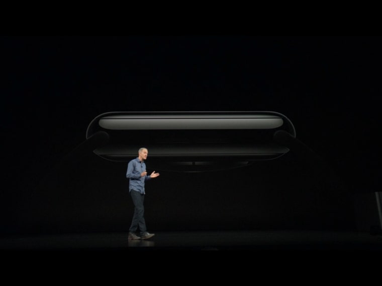 smartwatch side view presentation