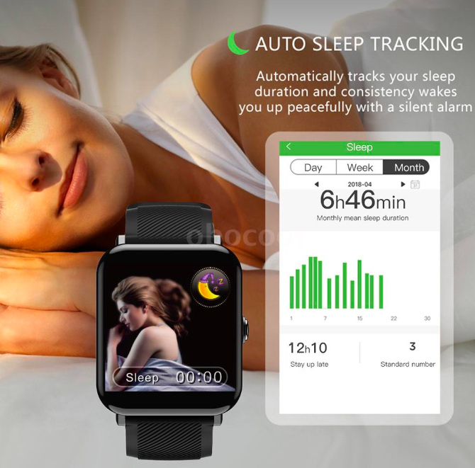 smartwatch sleep tracking
