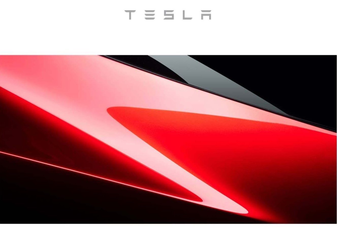 tesla red design