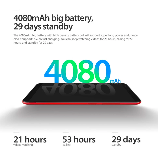 vernee t3 pro battery life