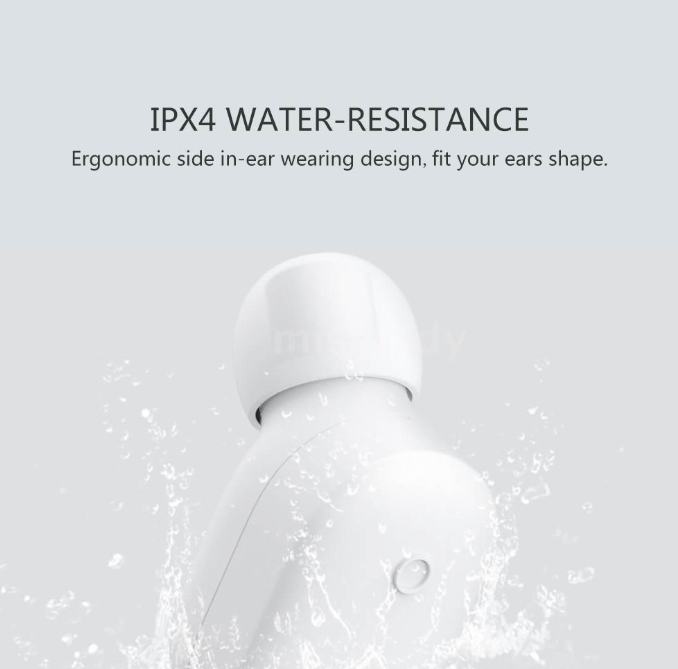 water resistant earbud