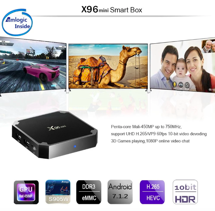x96mini smart box features