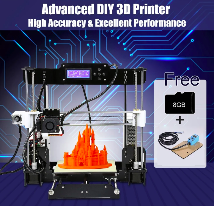 advanced diy 3d printer promo