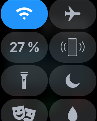 apple watch control center icons