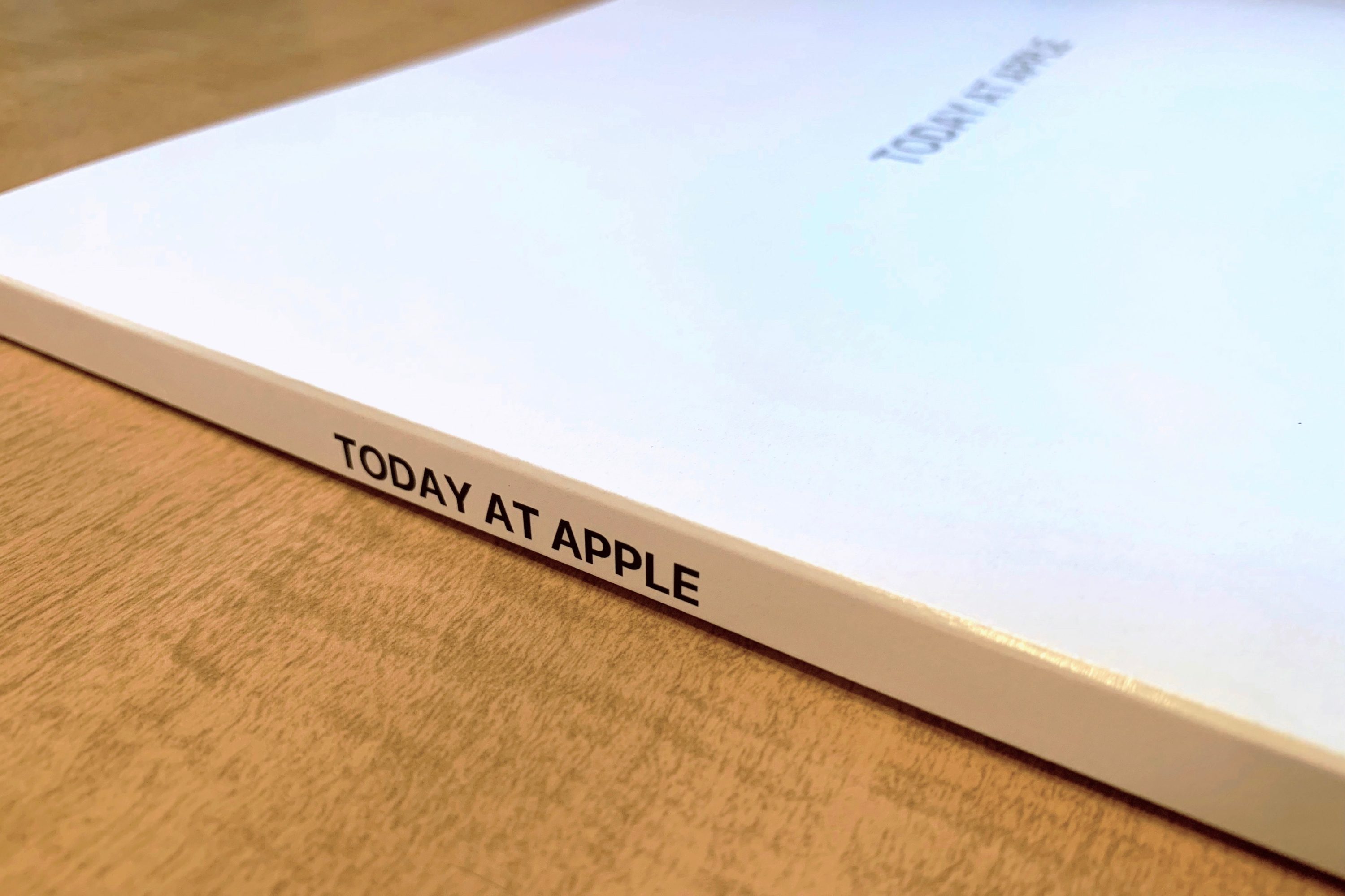 book spine today at apple