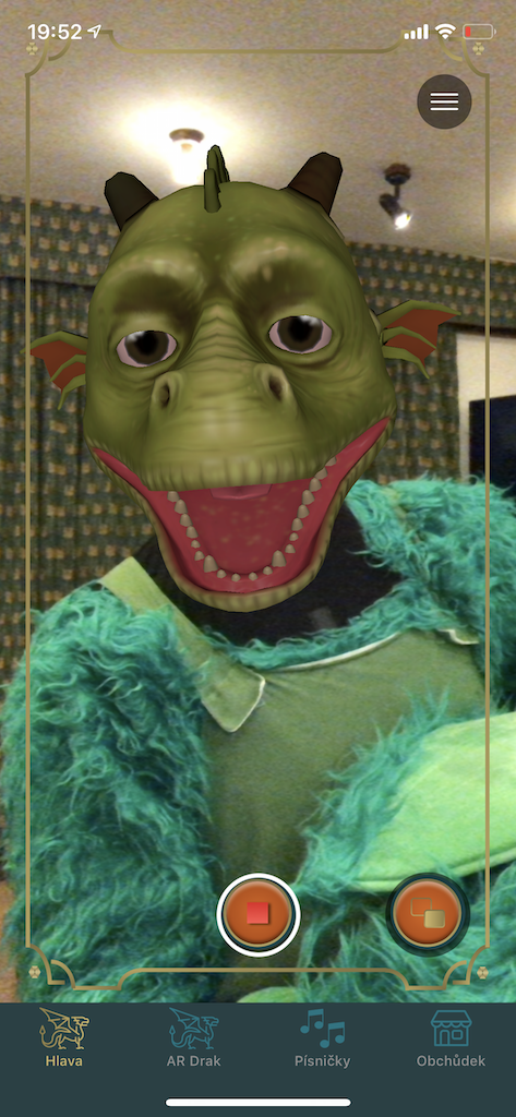 dragon costume ar app