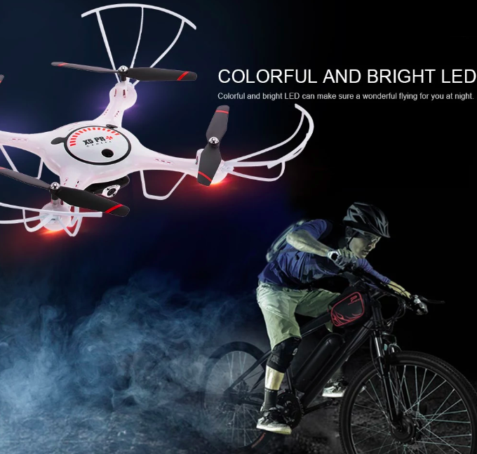 drone led lights night