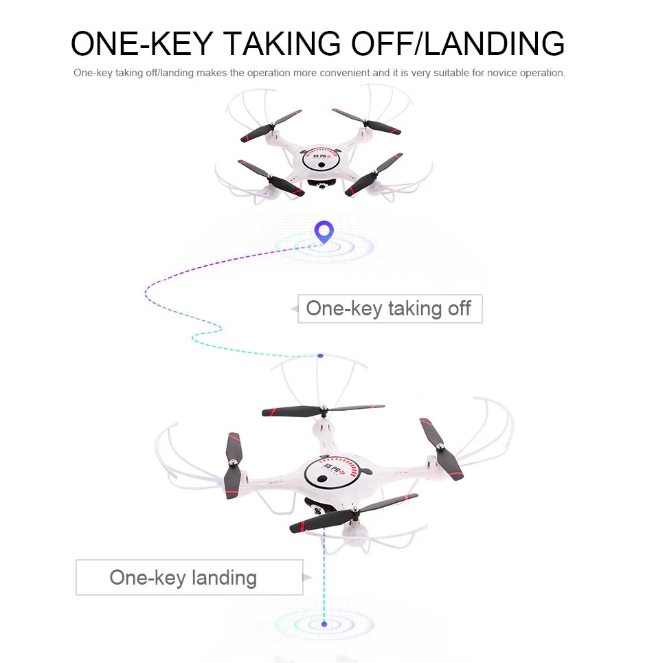 drone one key takeoff landing