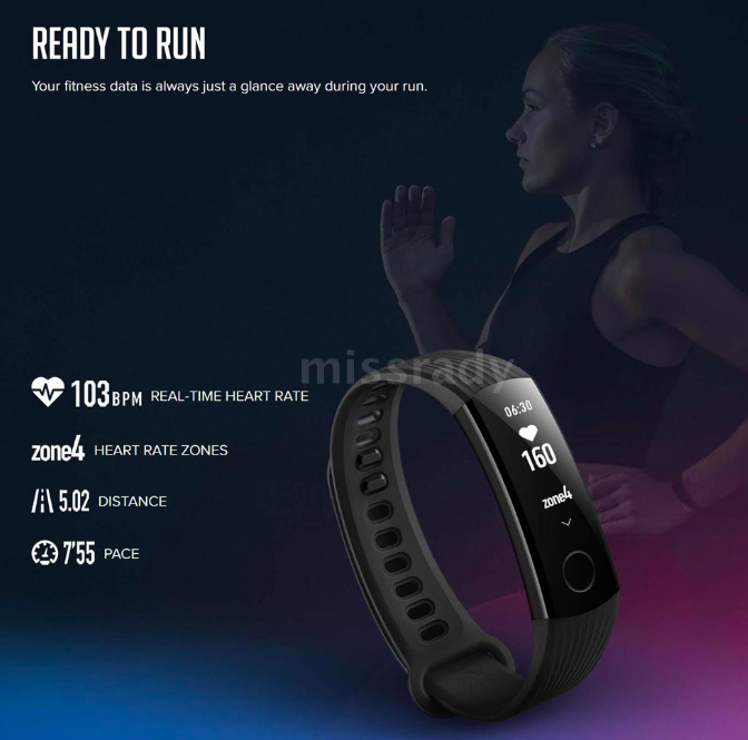 fitness tracker ready to run