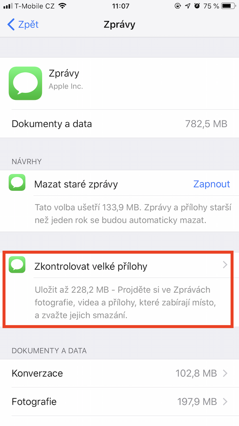 imessage storage settings