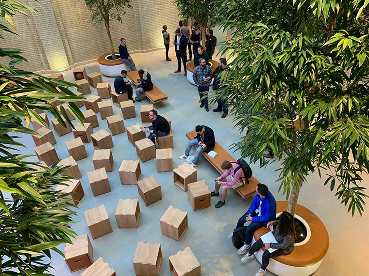 indoor seating arrangement