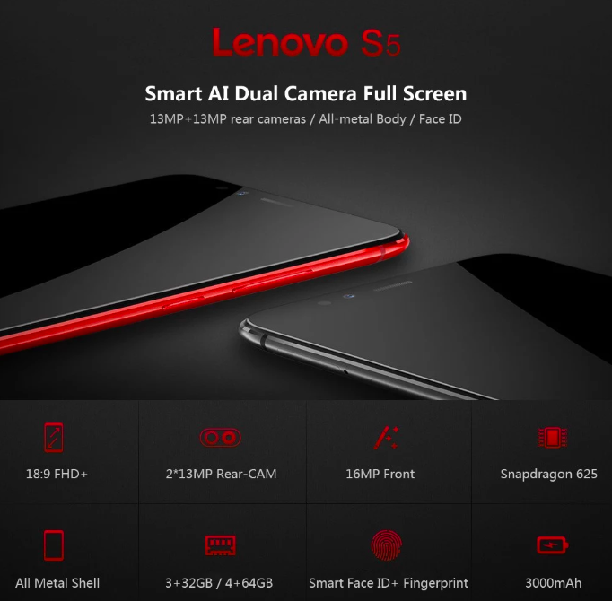 lenovo s5 smartphone ad