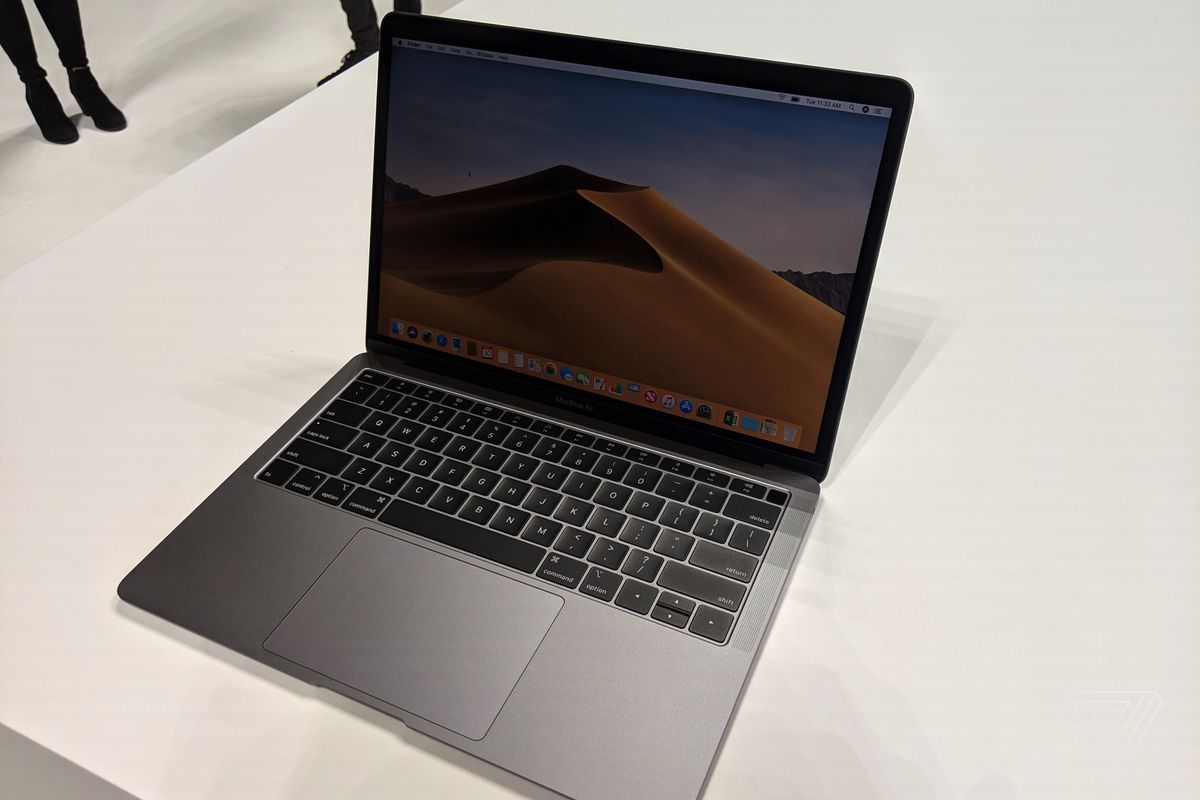 macbook air open display