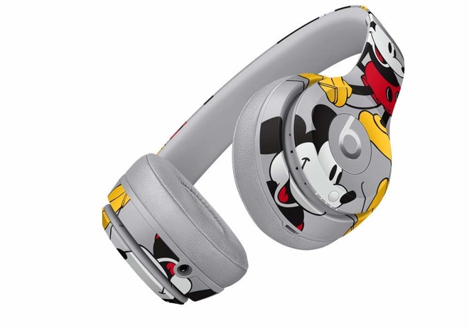 mickey mouse themed headphones