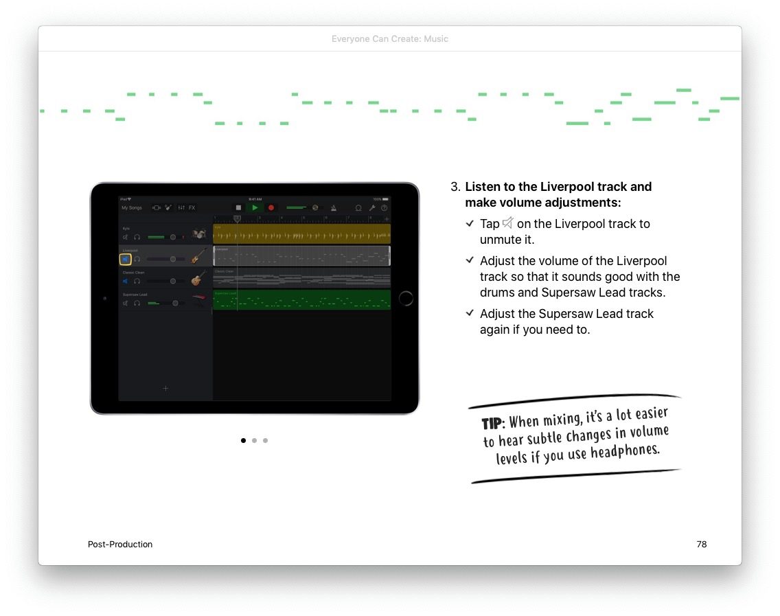 music production ipad