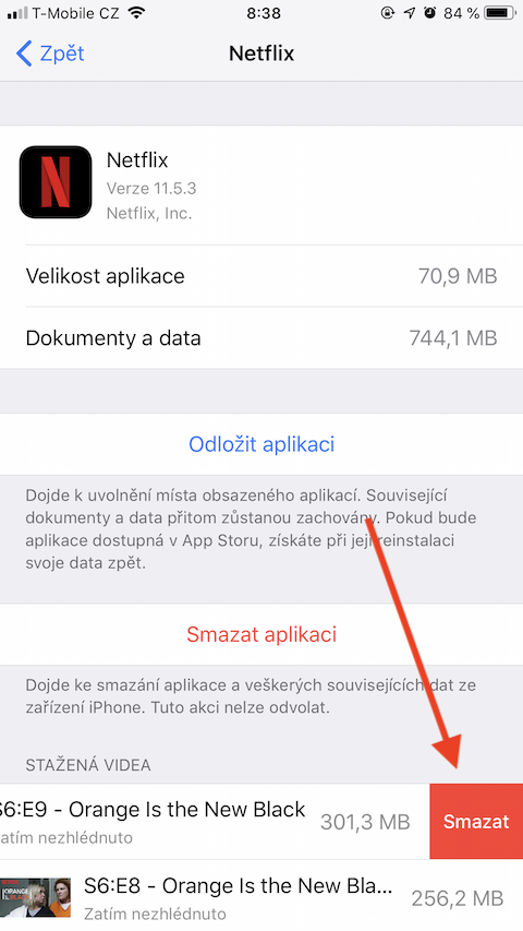 netflix app settings