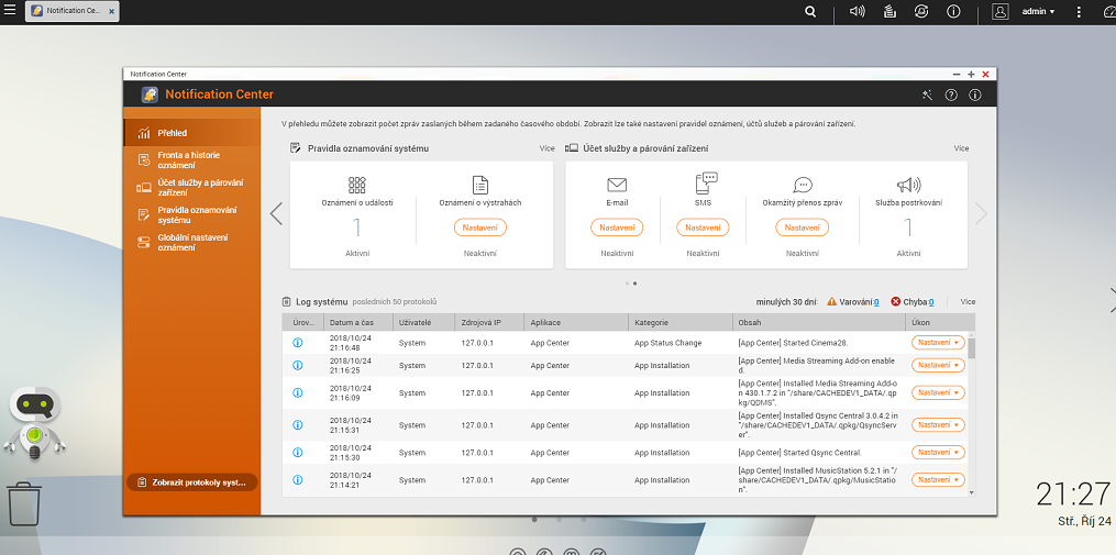notification center system overview