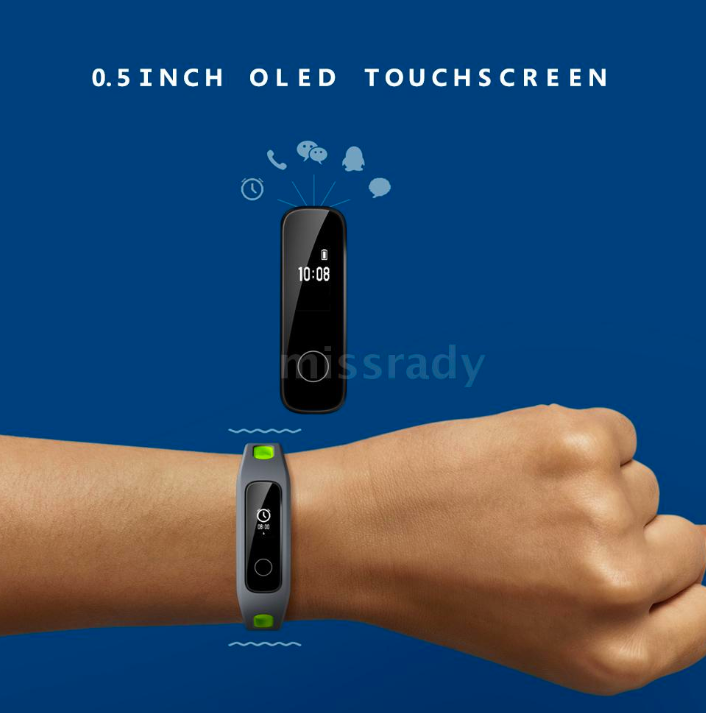 oled touchscreen fitness band