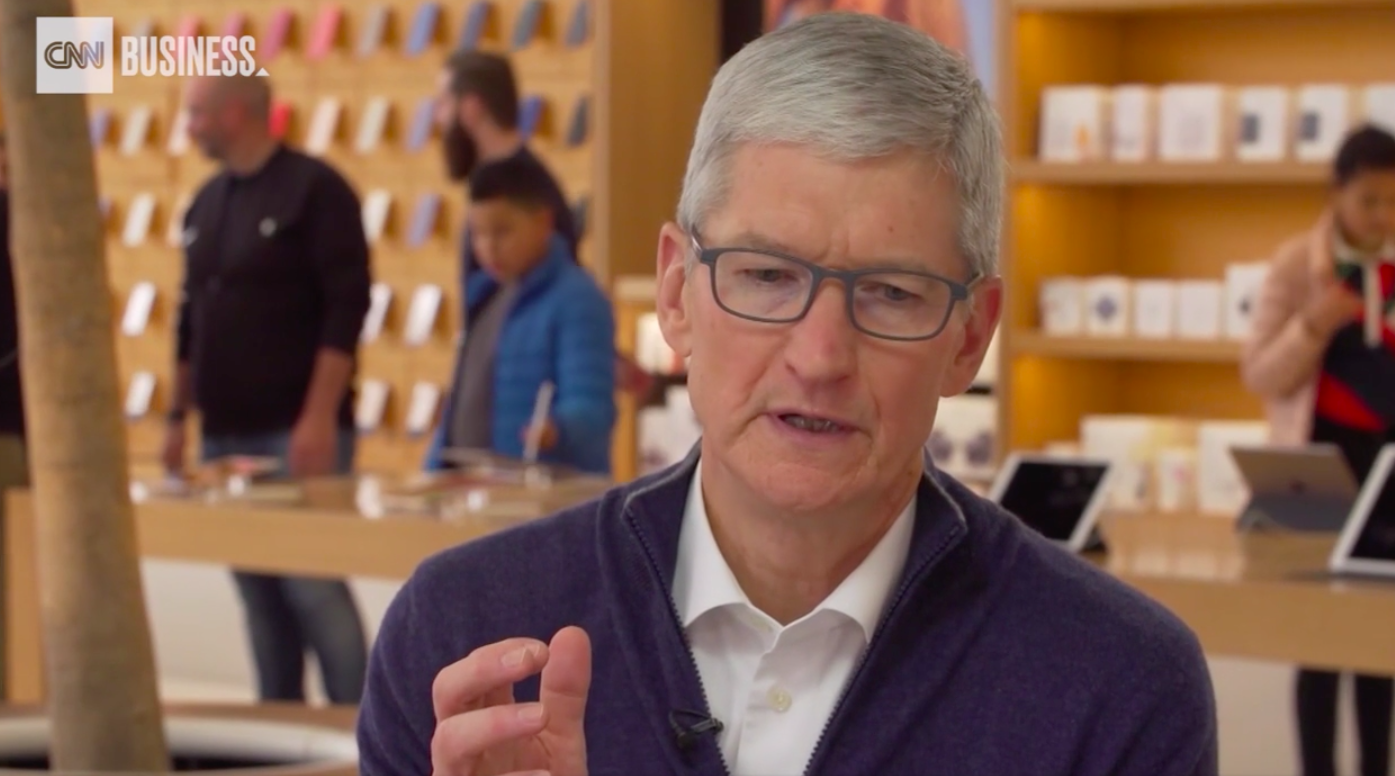 person talking in store