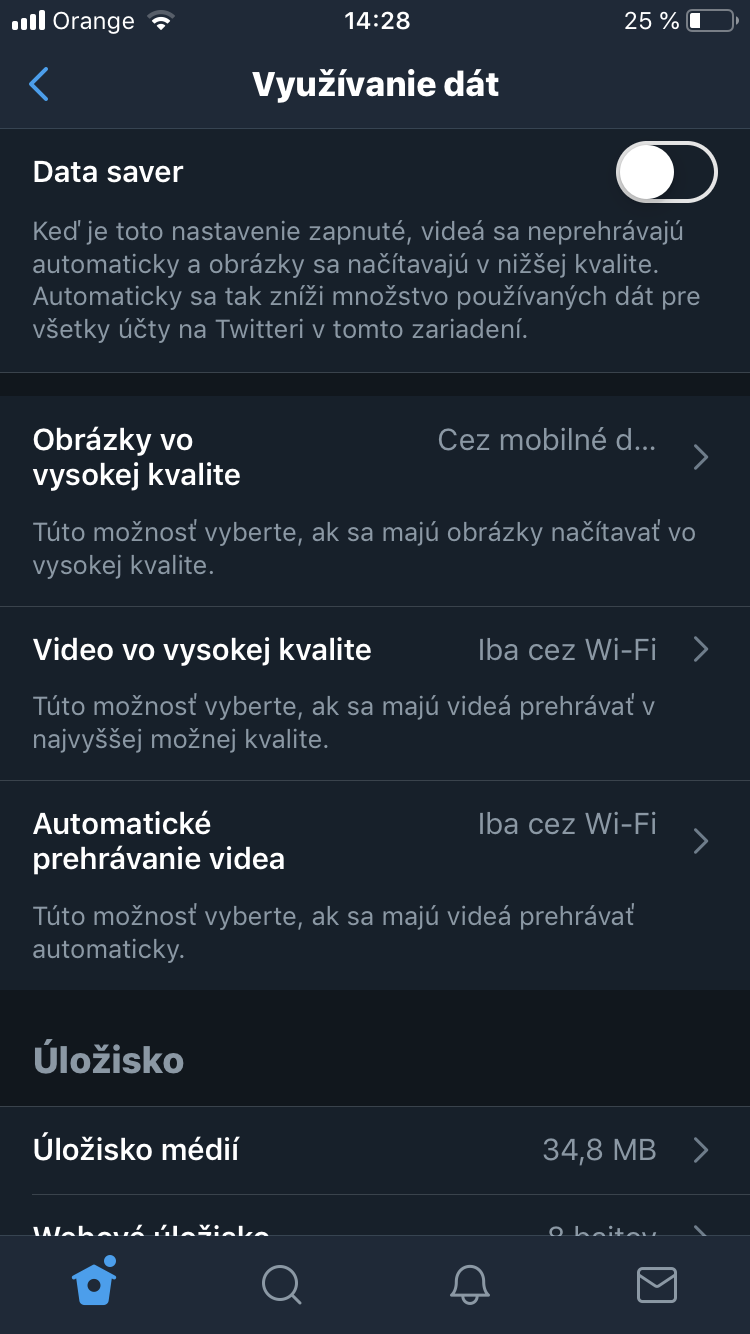 phone data settings off