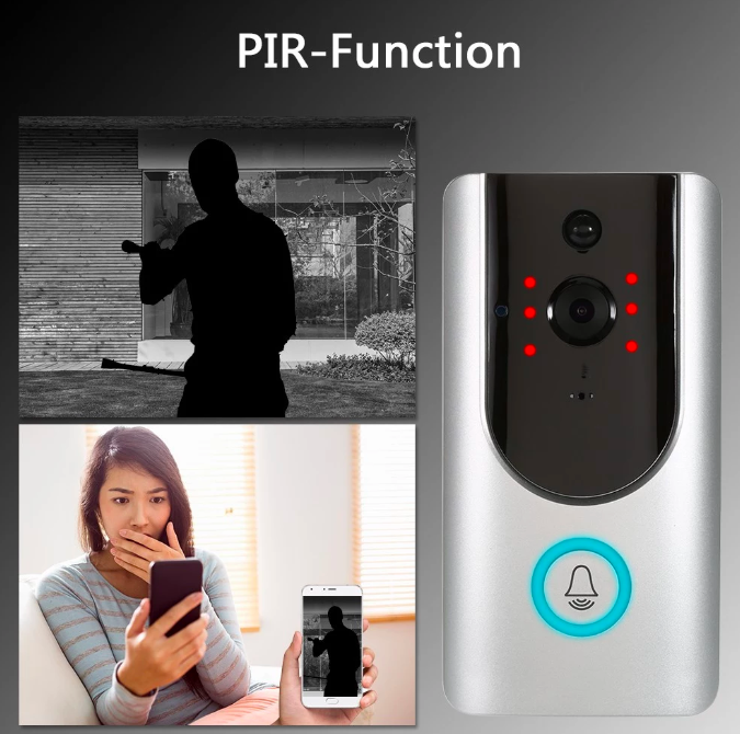 pir function doorbell