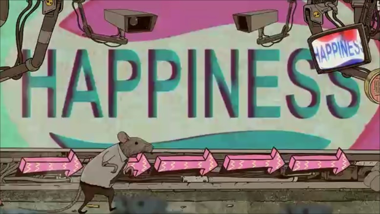 rat happiness animation