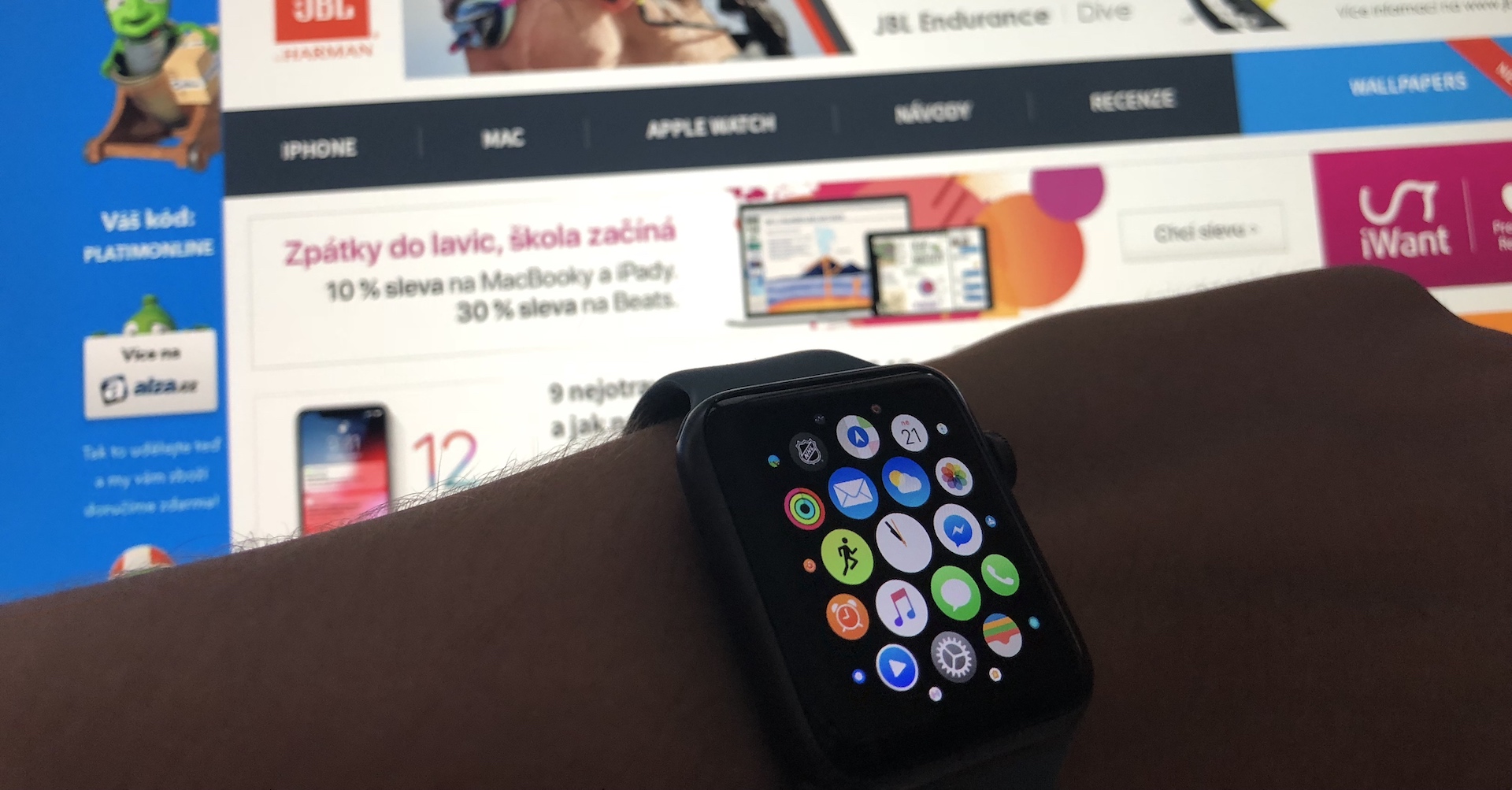 smartwatch apps display Apple