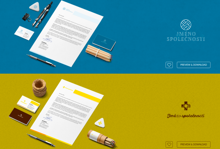 stationery mockup