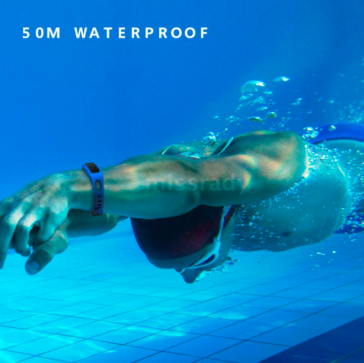 waterproof swimming fitness band