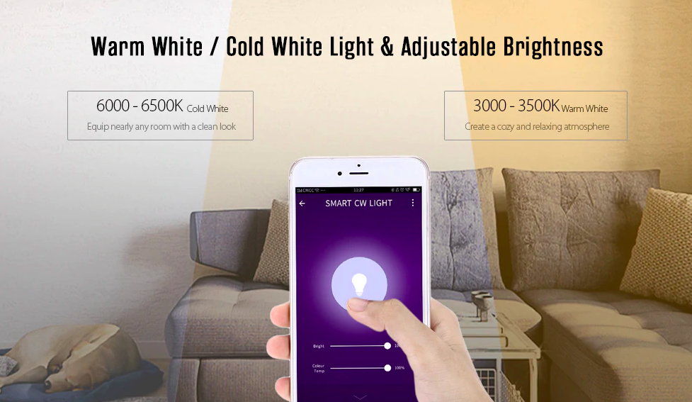adjustable brightness light control