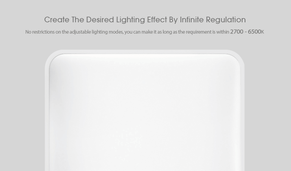 adjustable lighting effect