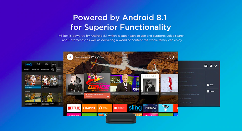 android tv box functionality
