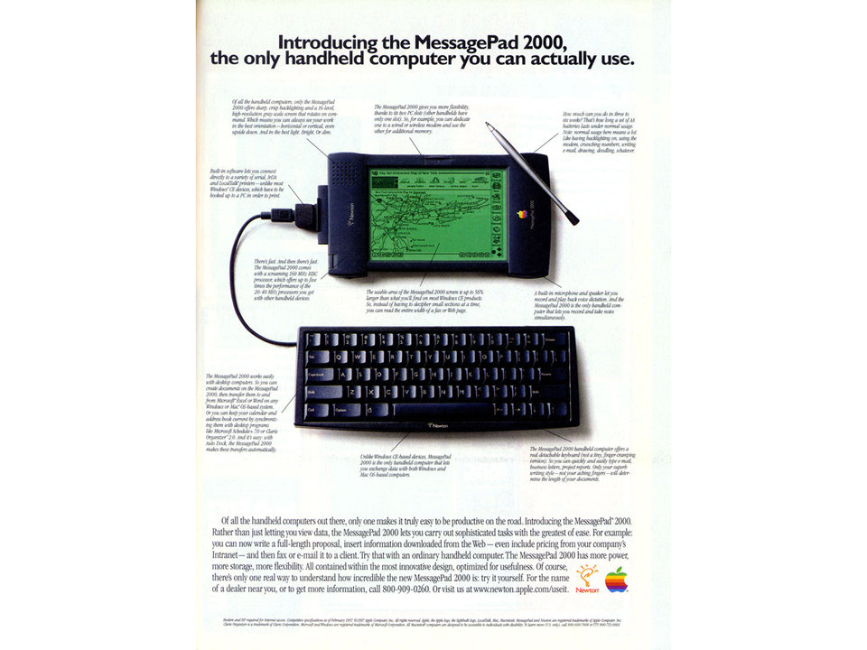 apple messagepad 2000 ad