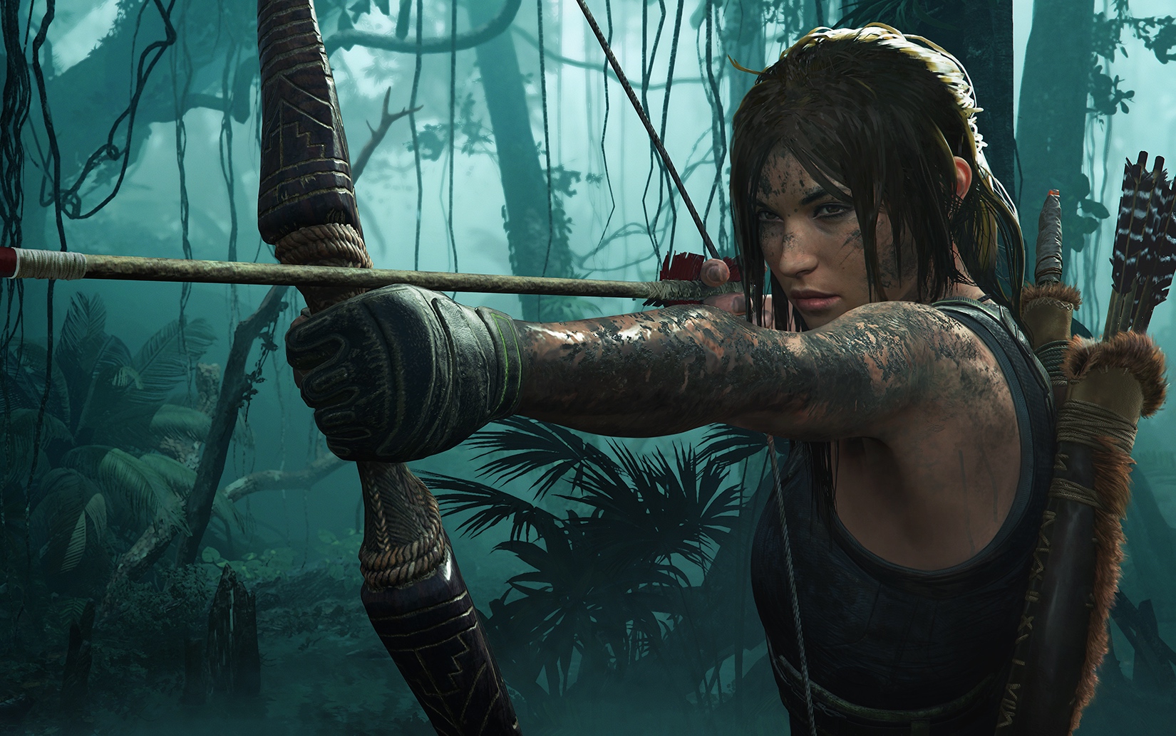 archer in jungle scene