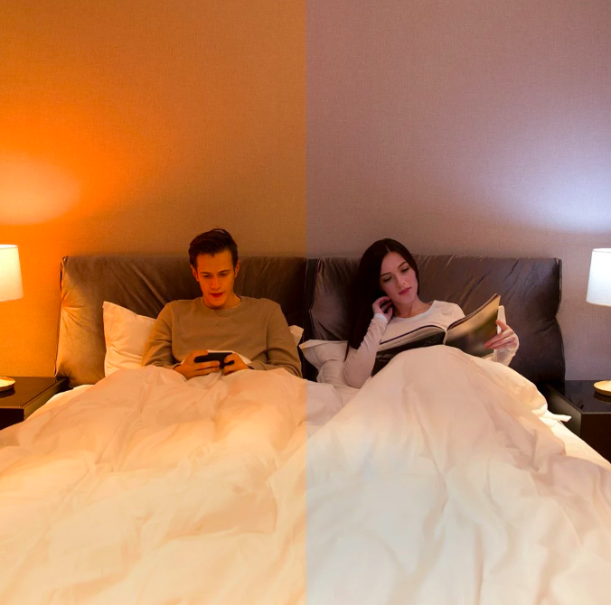 bedroom lighting comparison