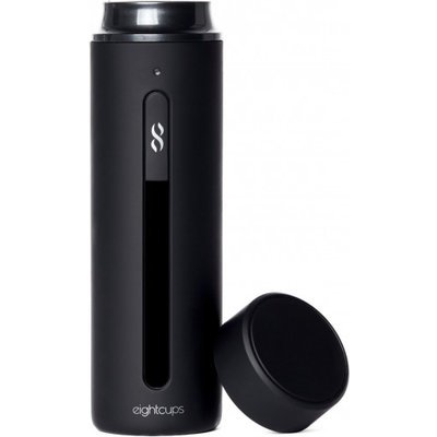 black smart water bottle