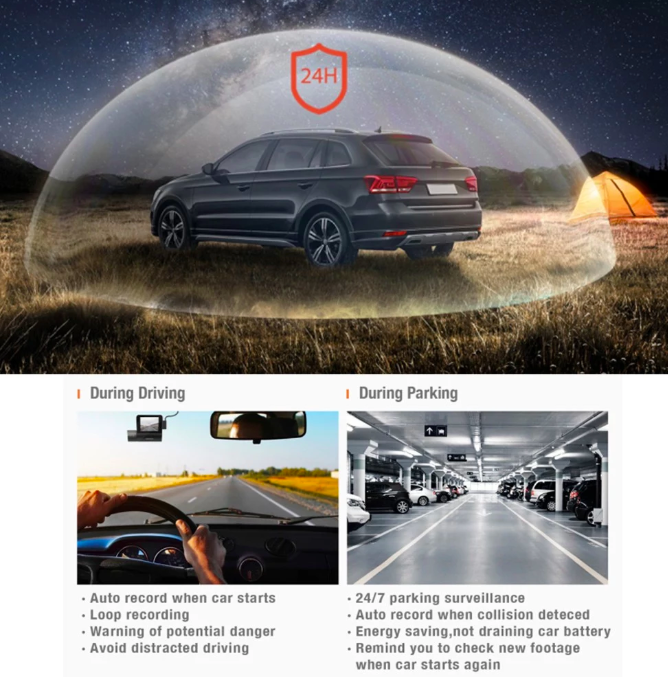 car surveillance system night